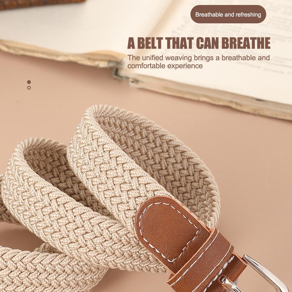 Corset Waist Cinch - 120-130cm Casual Knitted Pin Buckle Men