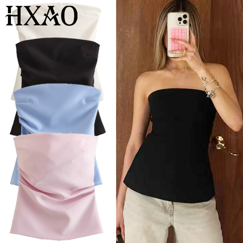 Strapless Bra Backless - HXAO Corset Tube Top Women Summer
