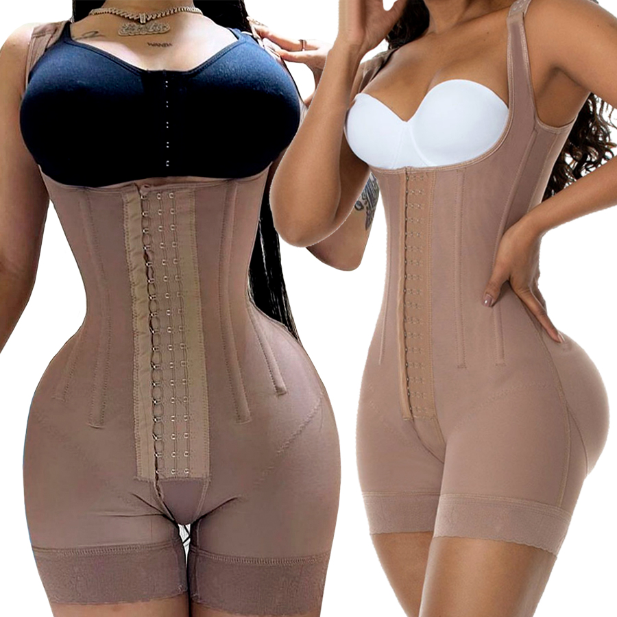 Shapewear Bodysuit Firm - Fajas Colombian Girdles Post Lipo Surgical