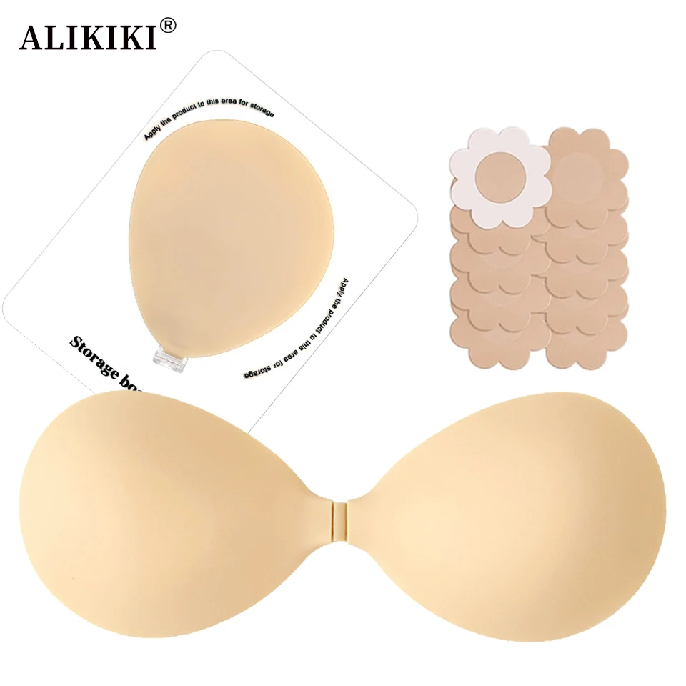 Strapless Bra Backless - Strapless Push Up Sticky Bra Pasties