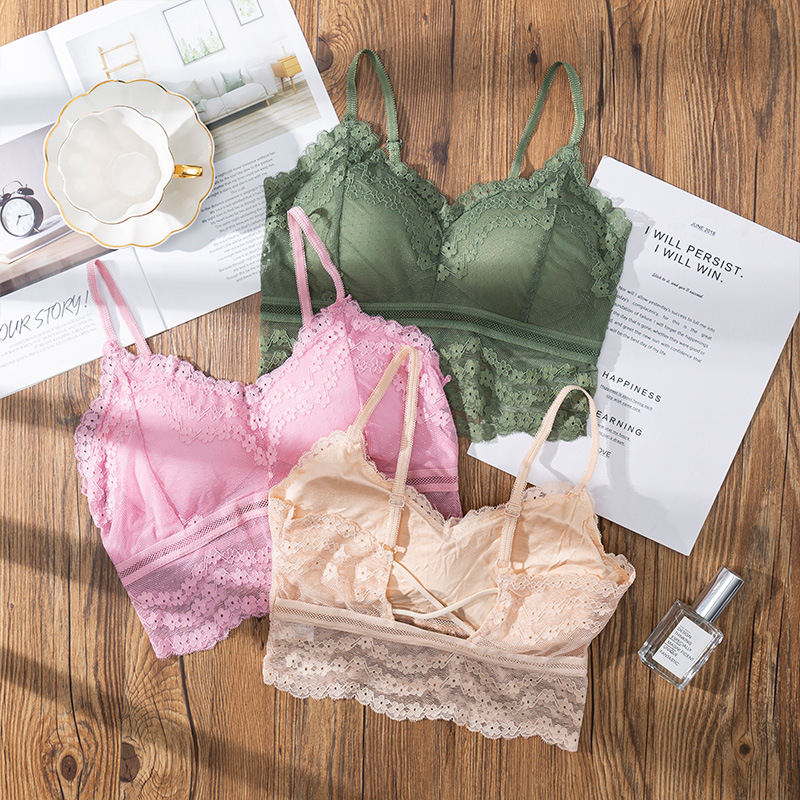 Strapless Bra Backless - 3D Ren Quần Lót Liền Mạch