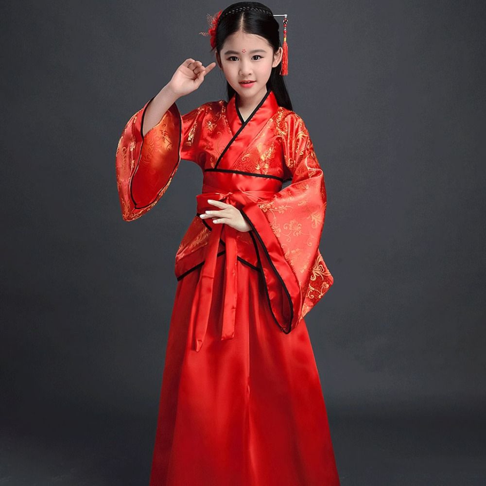 Fashion Ethnic Children's Anci - đánh giá và giá Robe Silk Women