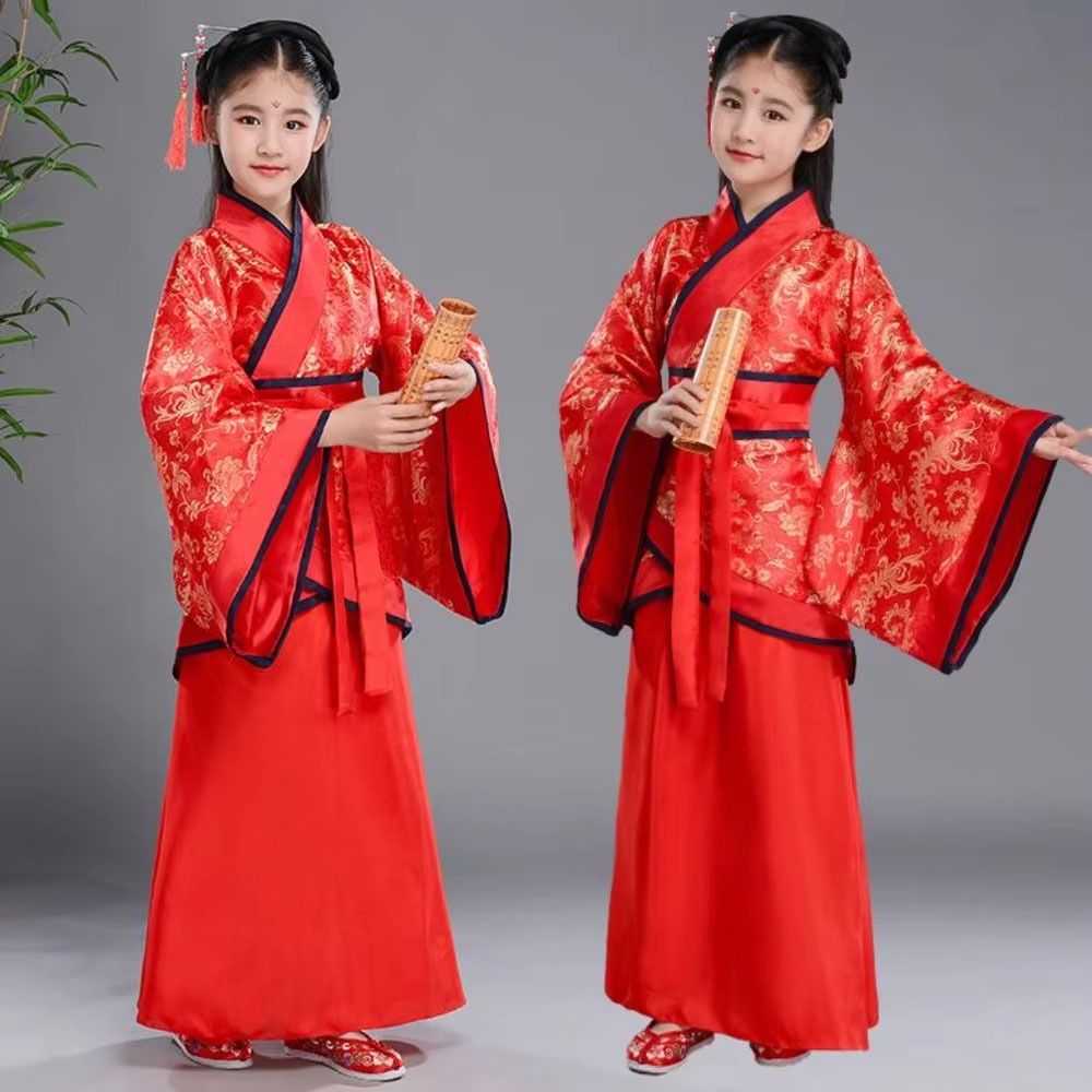 Fashion Ethnic Children's Anci - đánh giá và giá Robe Silk Women