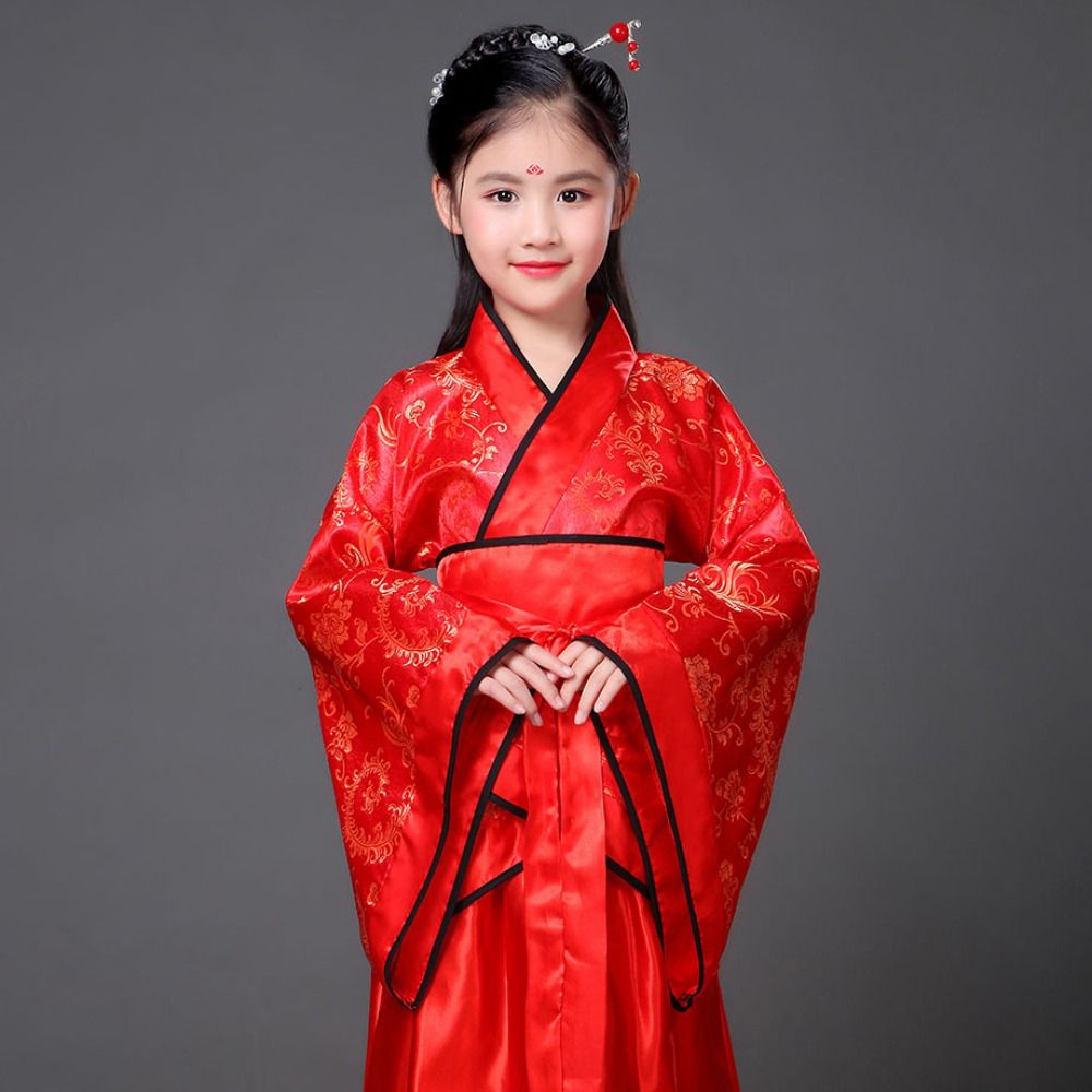 Fashion Ethnic Children's Anci - đánh giá và giá Robe Silk Women