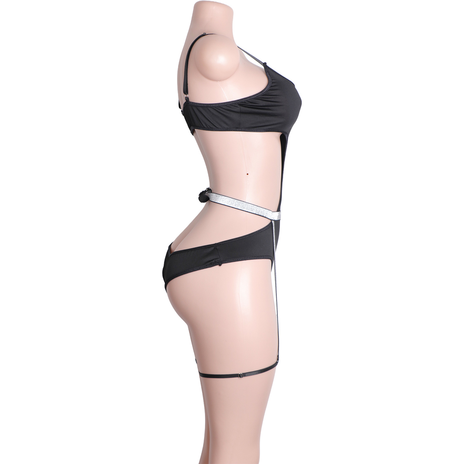 Custom Rhinestone Pole Dancewe - đánh giá và giá Garter Belt Set