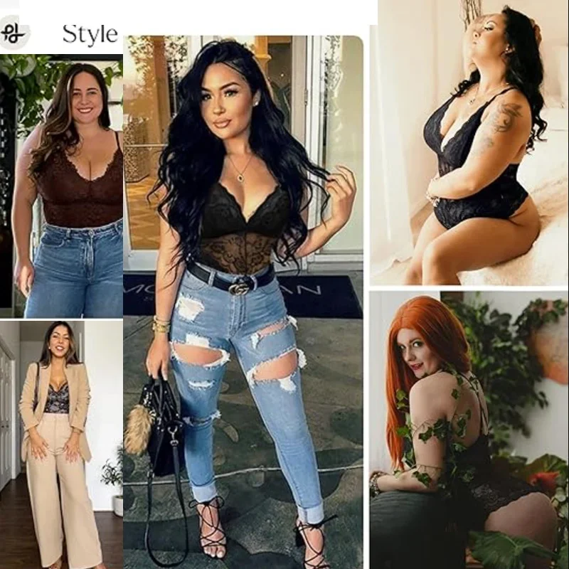 GUUDIA Lace Bodysuit V Neck La - đánh giá và giá Shapewear Bodysuit Firm
