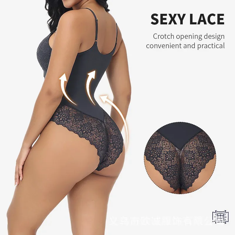 GUUDIA Lace Bodysuit V Neck La - đánh giá và giá Shapewear Bodysuit Firm
