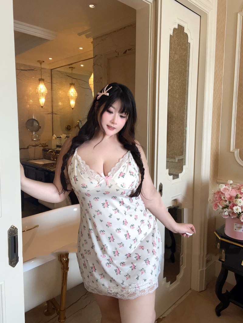 Women's Sexy Plus Size Lingeri - đánh giá và giá Babydoll Chemise Night