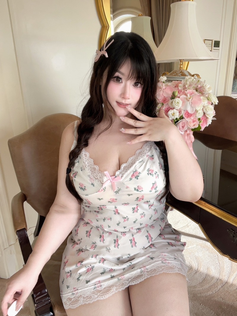 Women's Sexy Plus Size Lingeri - đánh giá và giá Babydoll Chemise Night