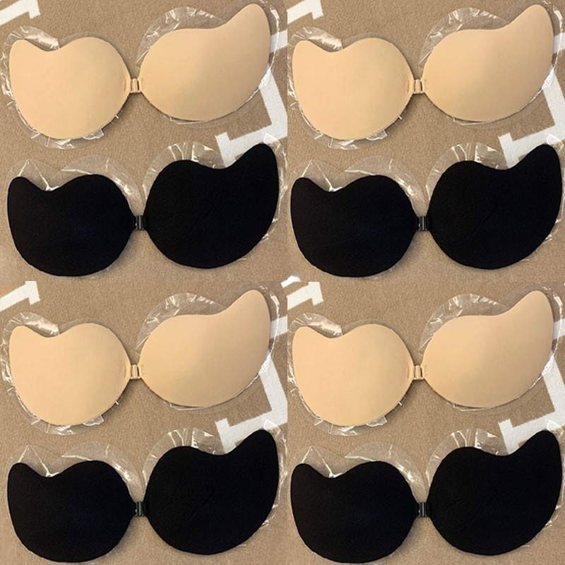 1/2pairs Push Up Invisible Bra - đánh giá và giá Silicone Bra Adhesive