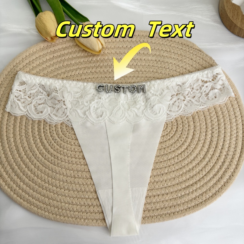 Personalized Custom Thong Name - đánh giá và giá Thong Bikini Women