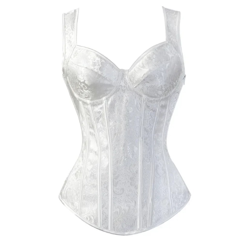 Women Floral Print Corset Top  - đánh giá và giá Shapewear Bodysuit Firm