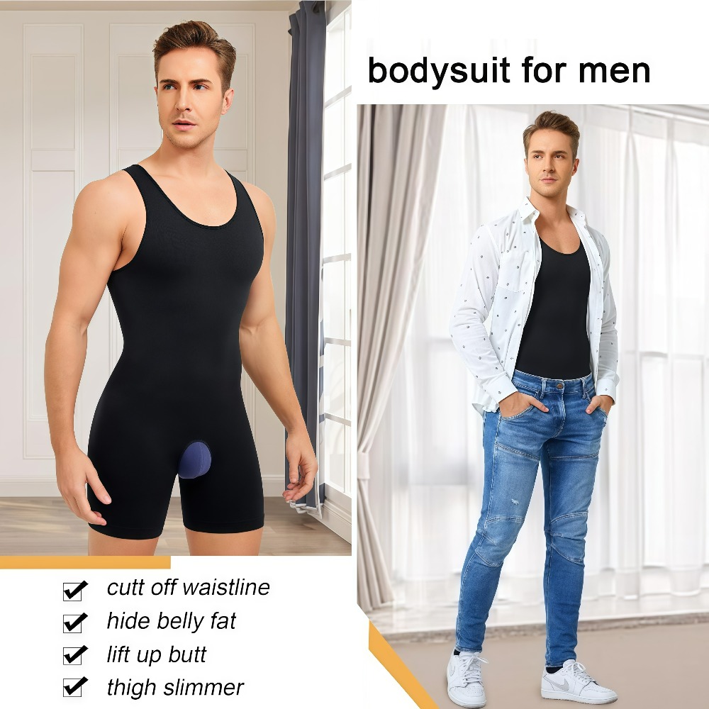 1Pcs Mens Seamless Compression - đánh giá và giá Shapewear Bodysuit Firm