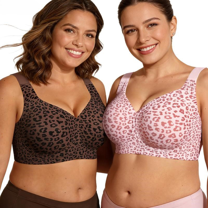 1Pcs Leopard Print Seamless Wi - đánh giá và giá Bralette Wireless Soft