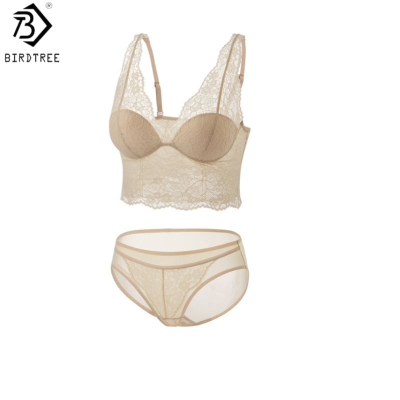 Birdtree, Silk Lining Women's  - đánh giá và giá Bralette Wireless Soft