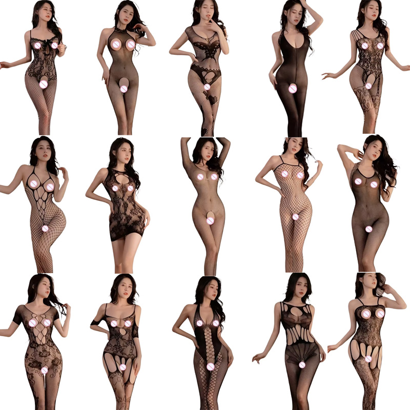 Women Sexy Lingerie Crotchless - đánh giá và giá Bodystocking Fishnet