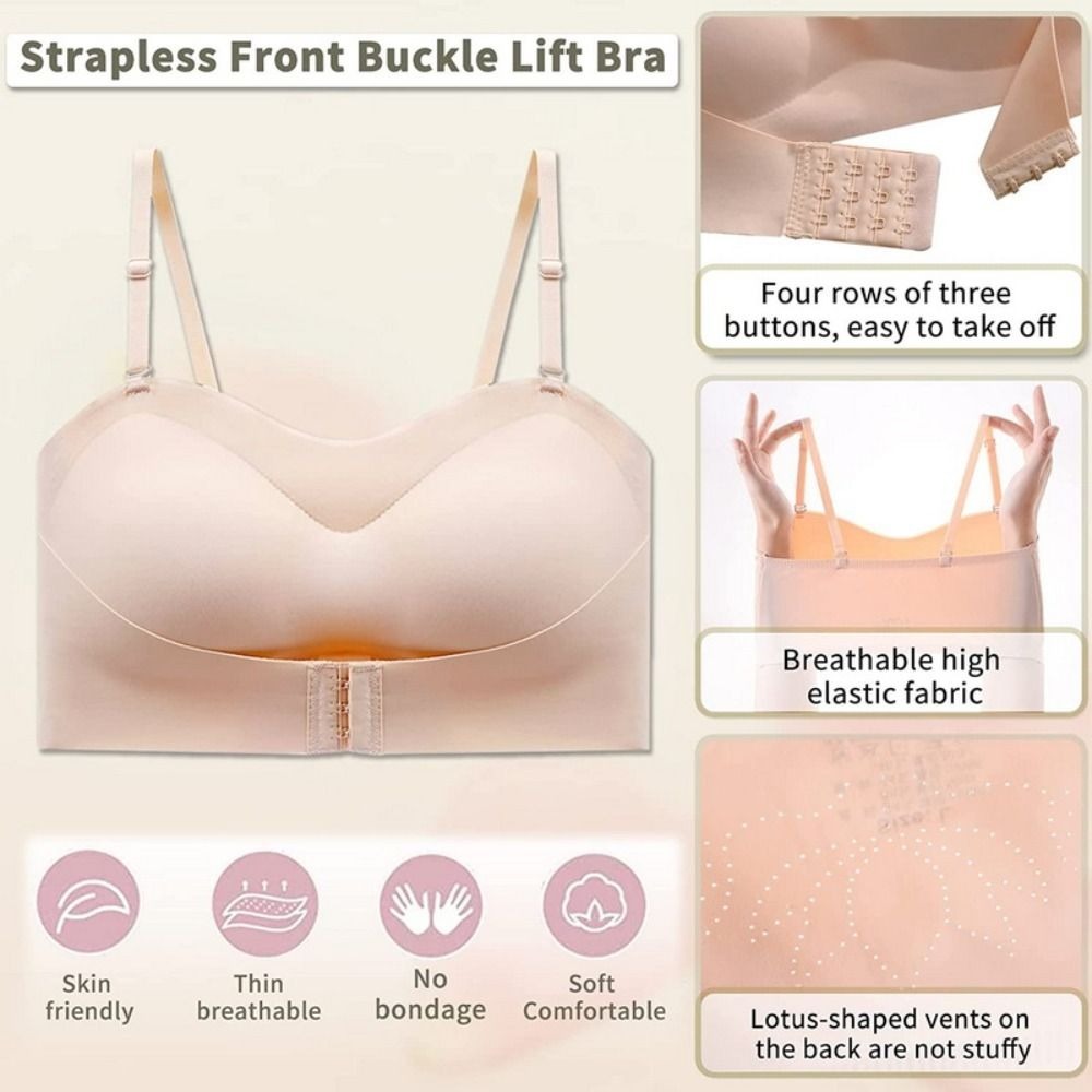 Soft Push Up Strapless Invisib - đánh giá và giá Bralette Wireless Soft