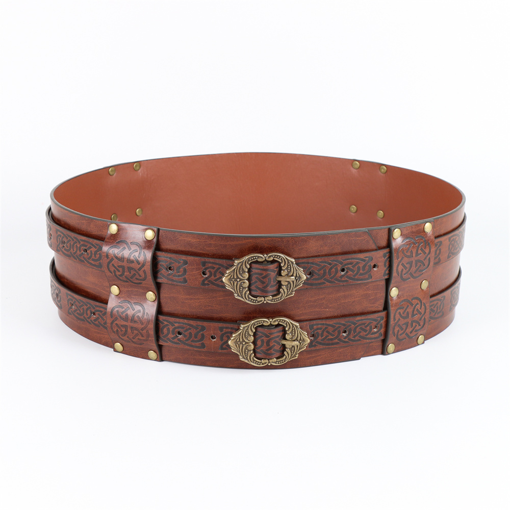 Medieval Viking Wide Belt  Hal - đánh giá và giá Corset Waist Cinch