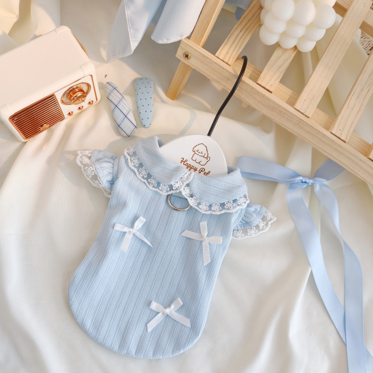 Pet Spring Lace Bow Vest Can P - đánh giá và giá Lace Teddy Lingerie