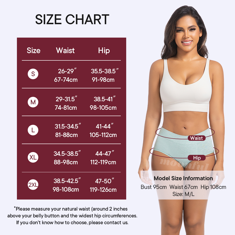 Menstrual Panties Woman Super  - đánh giá và giá Period Panty Absorbent