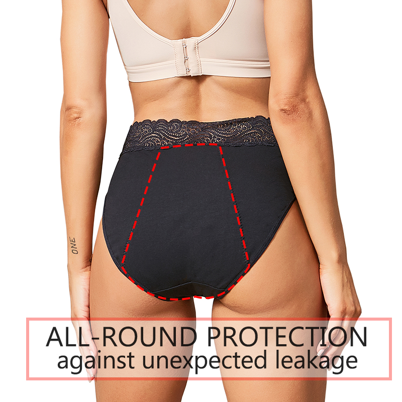 Cotton comfortable eco-friendl - đánh giá và giá Period Panty Absorbent