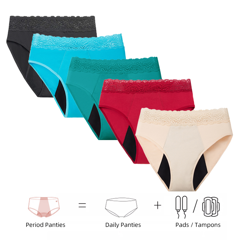 Cotton comfortable eco-friendl - đánh giá và giá Period Panty Absorbent