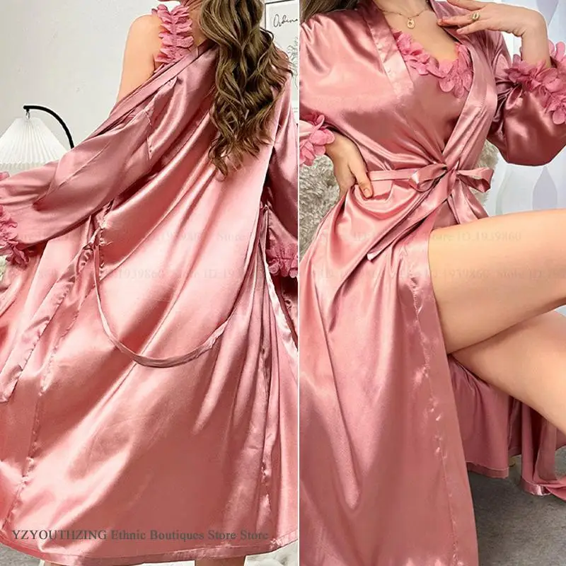 White Ice Silk Bride Wedding T - đánh giá và giá Robe Silk Women