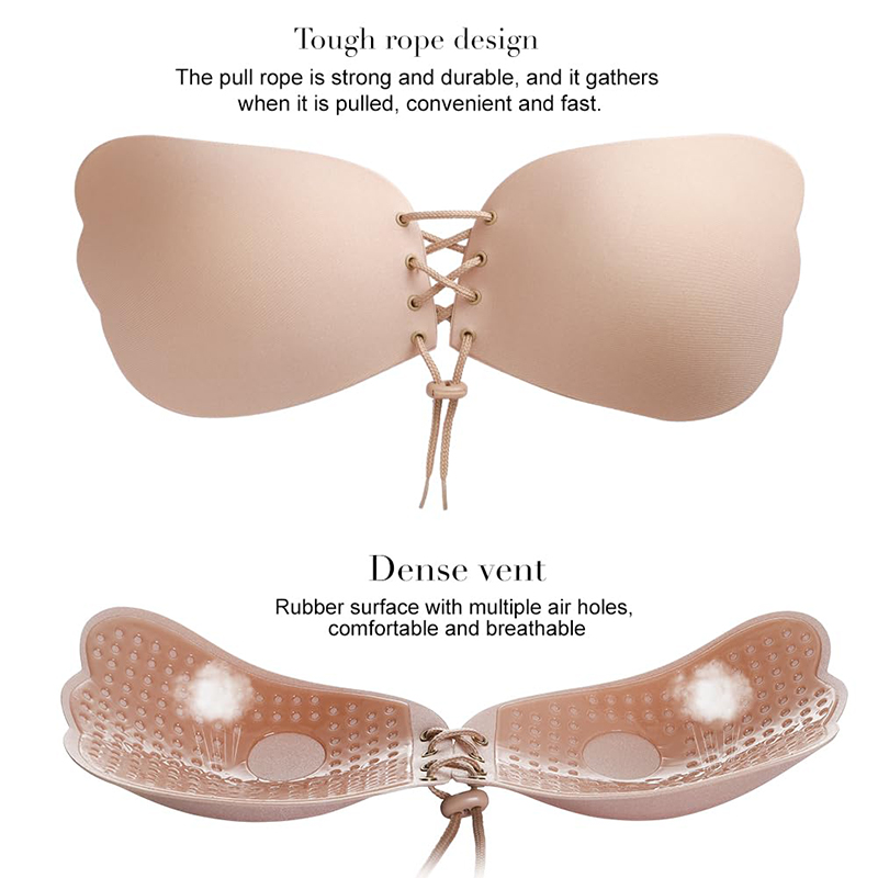 1/2 Pairs Women Summer Backles - đánh giá và giá Strapless Bra Backless