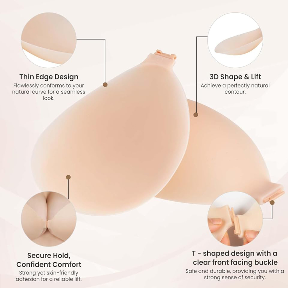Strapless Push Up Sticky Bra P - đánh giá và giá Strapless Bra Backless