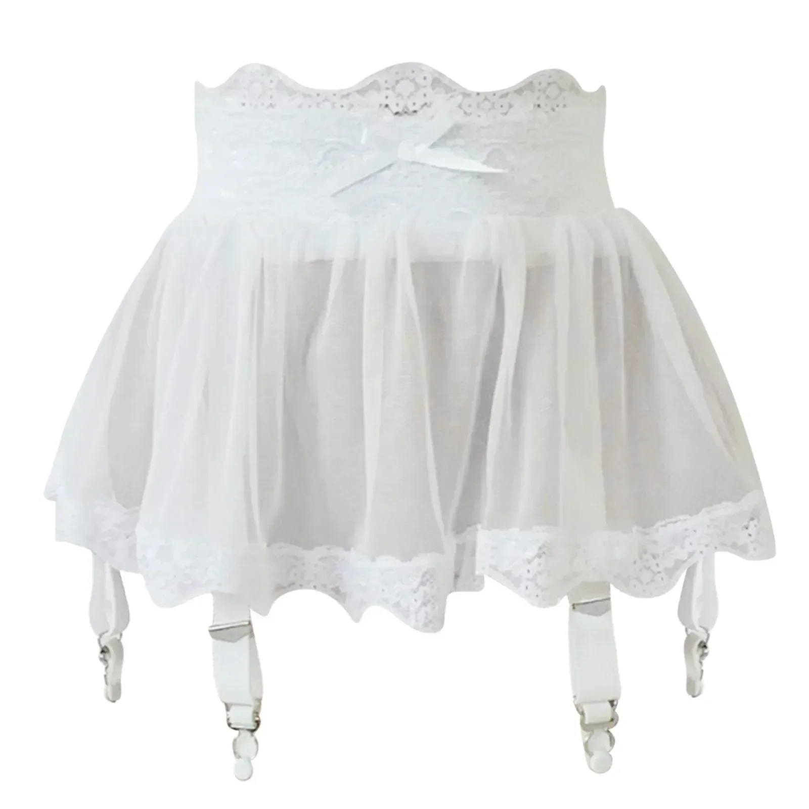 Women High Waist Lace Bandage  - đánh giá và giá Garter Belt Set