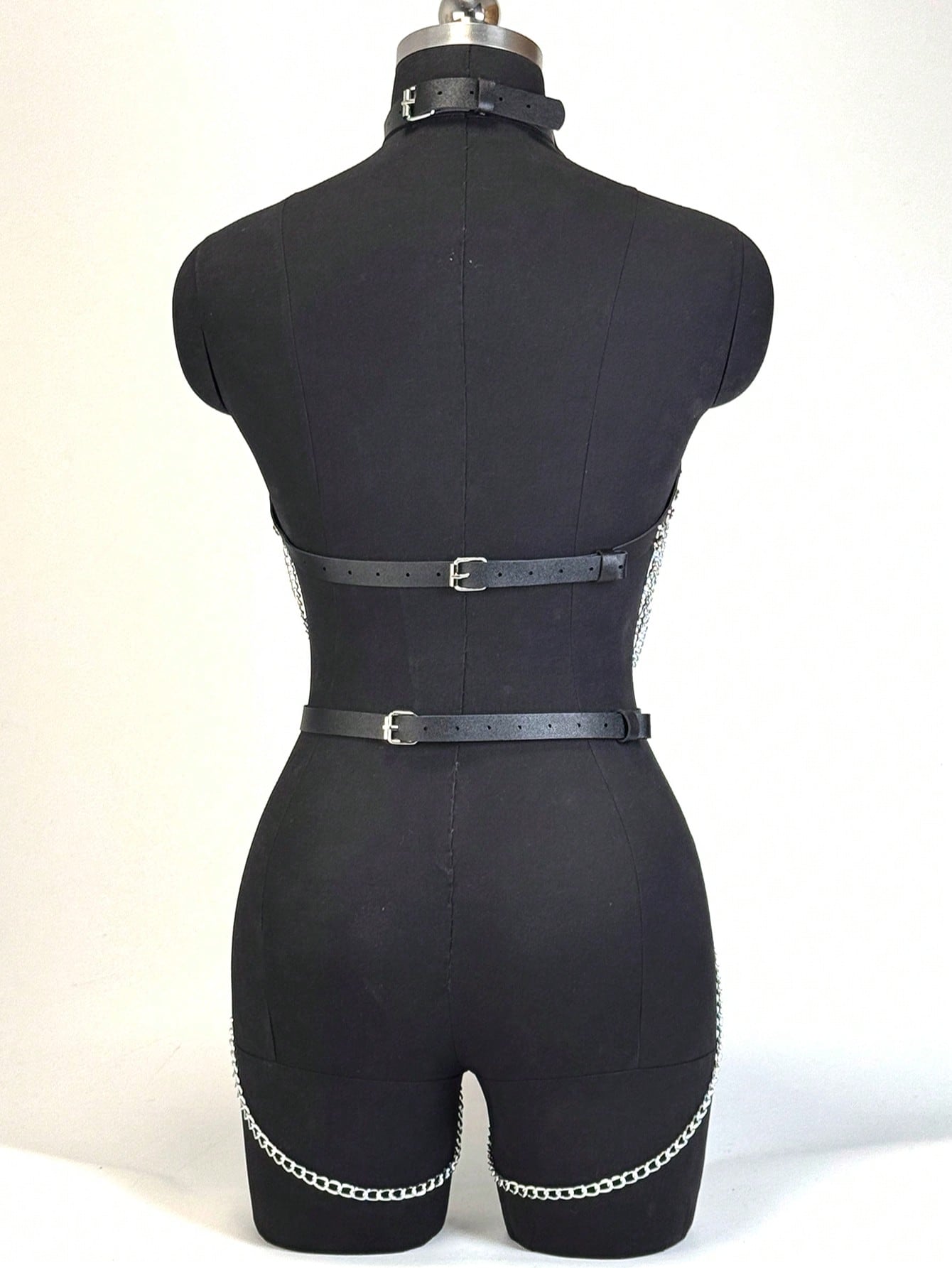 Women Trendy PU Leather Harnes - đánh giá và giá Garter Belt Set