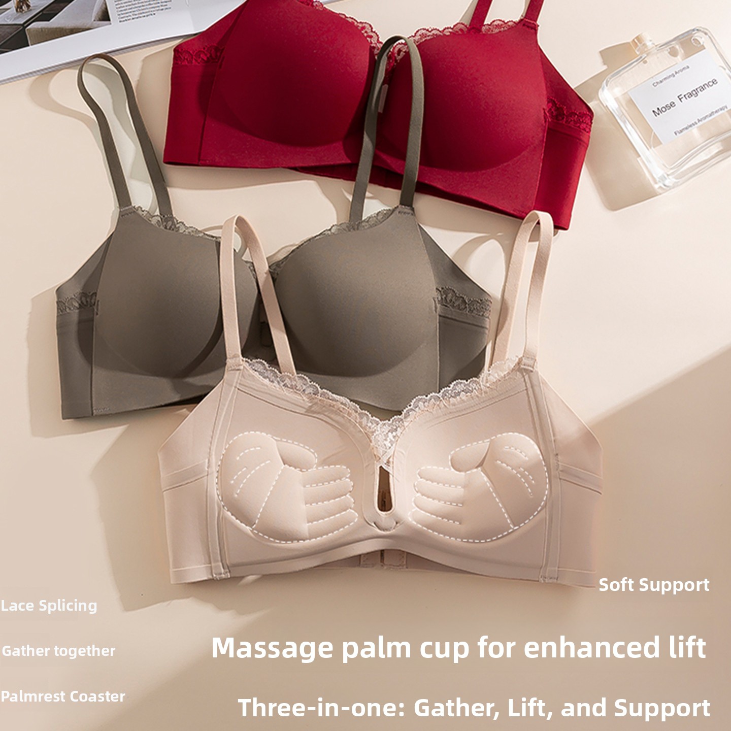 Pure KUCLUT Lace Palm Cup Smal - đánh giá và giá Seamless Underwear Women