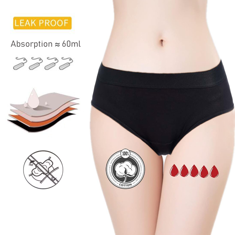 4-Layer Absorbent Leakproof Me - đánh giá và giá Period Panty Absorbent