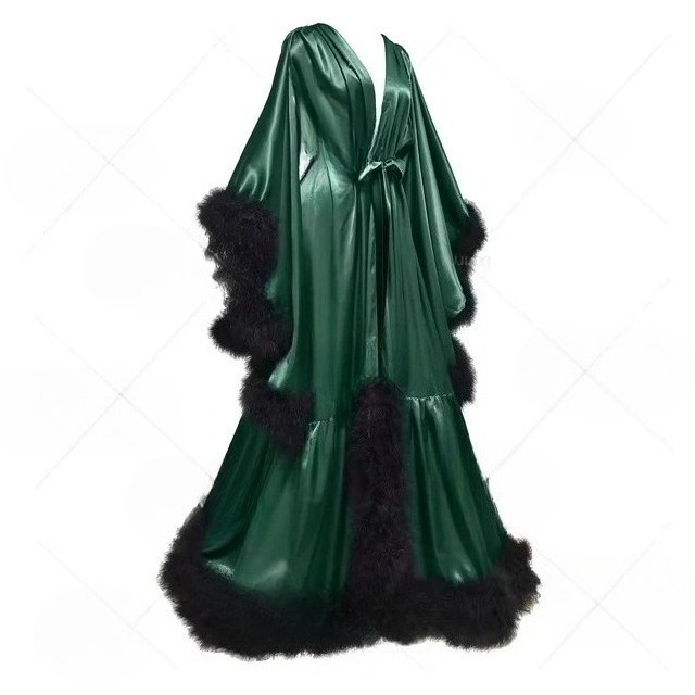 Customized Bathrobe for Women  - đánh giá và giá Robe Silk Women