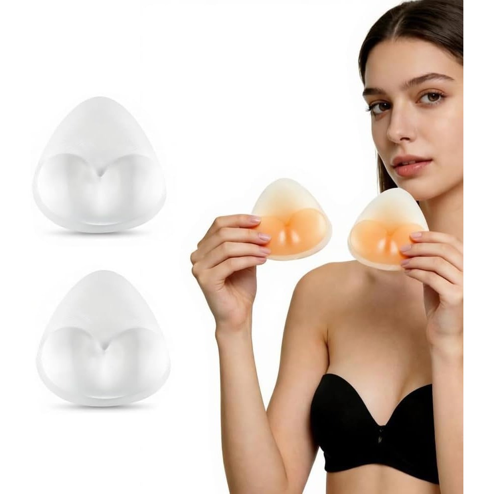 Silicone Bra Inserts, Triangle - đánh giá và giá Push Up Bra Padded
