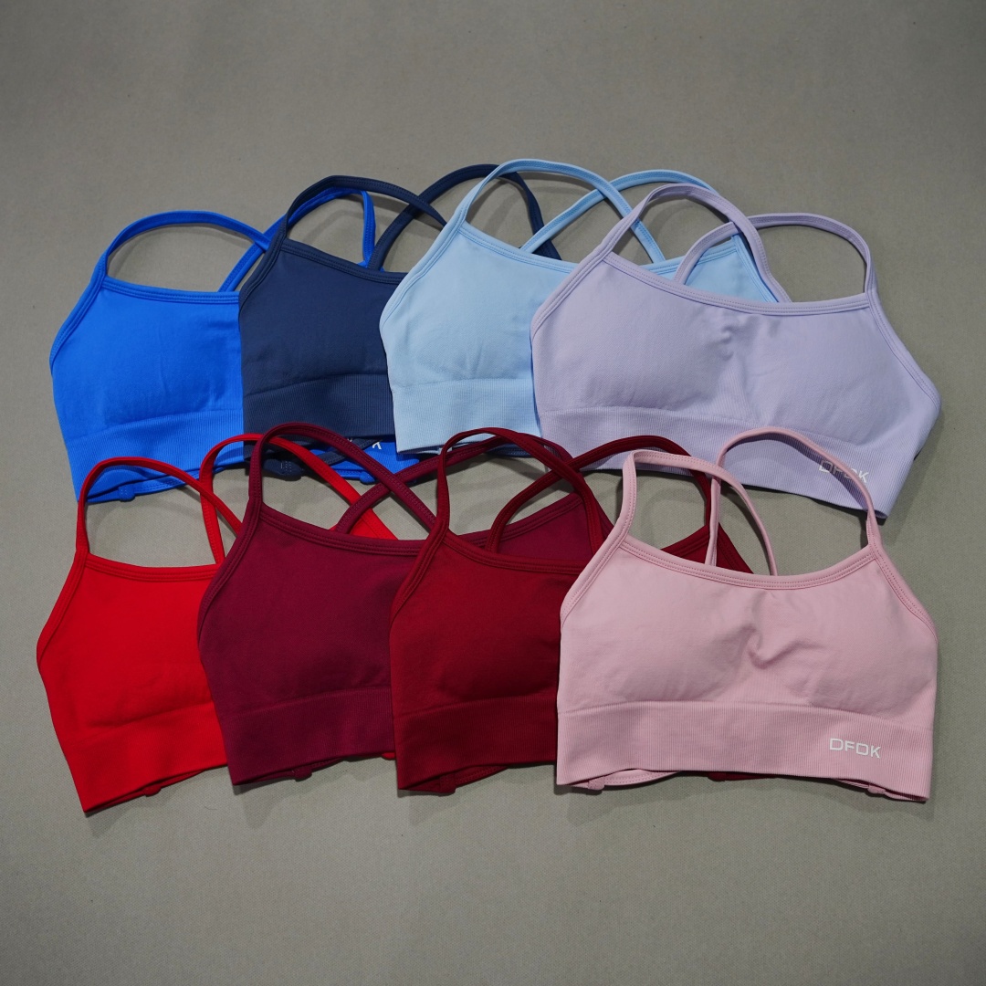 DFDK Ribbed Seamless Cross Bac - đánh giá và giá Push Up Bra Padded