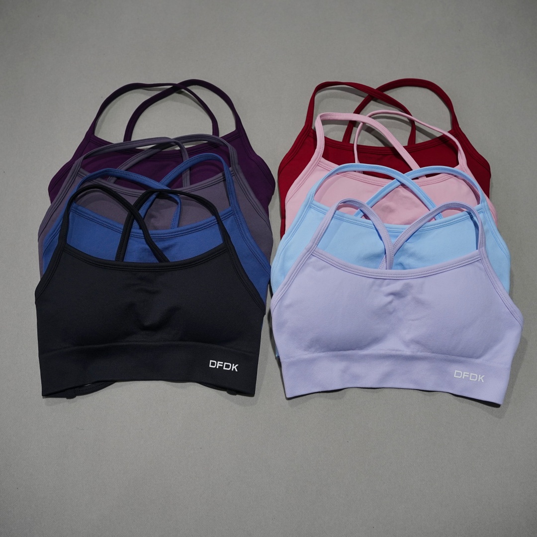 DFDK Ribbed Seamless Cross Bac - đánh giá và giá Push Up Bra Padded